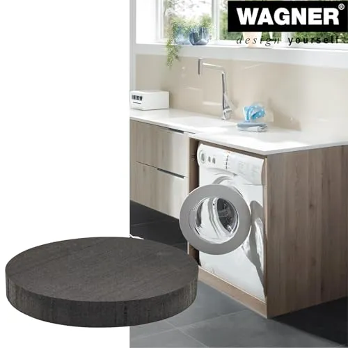Wagner EH 1960 antivibranti lavatrice neri 2 pezzi elastici