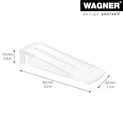Wagner EH 6906 cuneo fermaporta trasparente