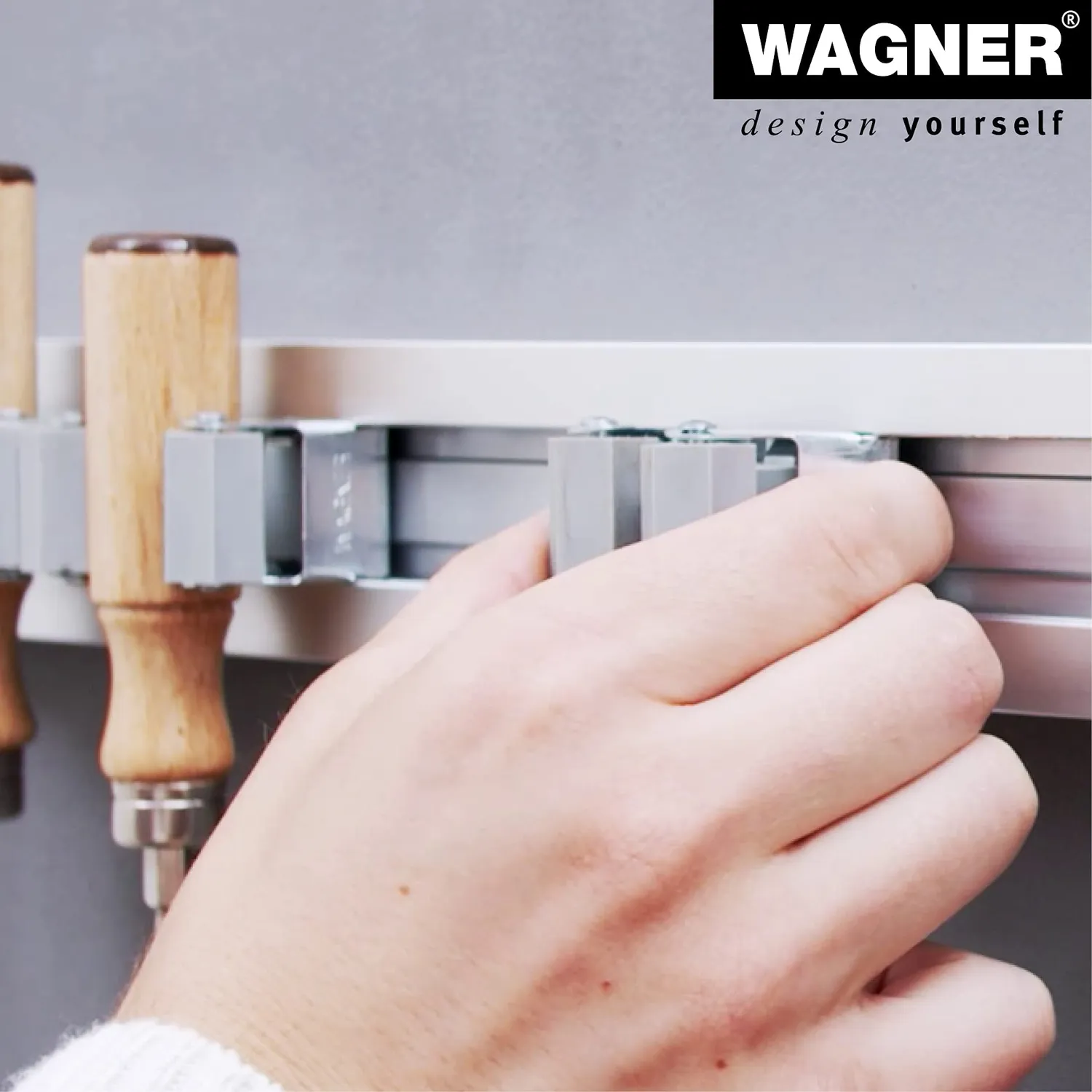 Wagner Clip 15204501 gancio da parete acciaio