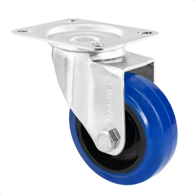 Wagner 04670001 rotella girevole morbida Ø 100 mm portata 75 kg