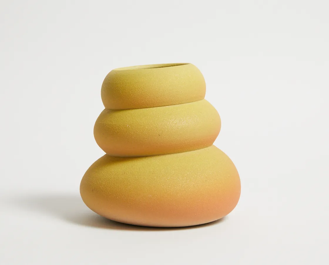 NIVA Design Colate Vaso Piccolo Lemon gres