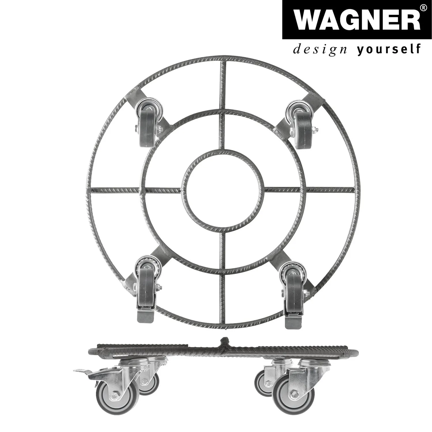 Wagner BautaHL GH 0947 sottovaso acciaio Ø 38 cm 200 kg