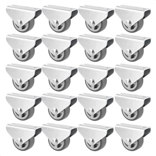 Wagner Design 02075620 rotelle fisse 30 mm 20 pezzi
