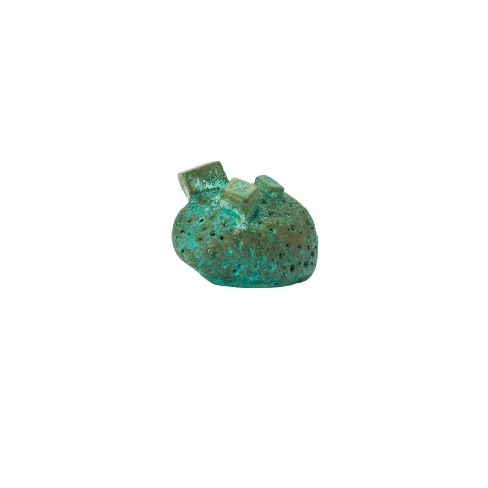 NIVA Design Pietra pomello verde ottone inciso