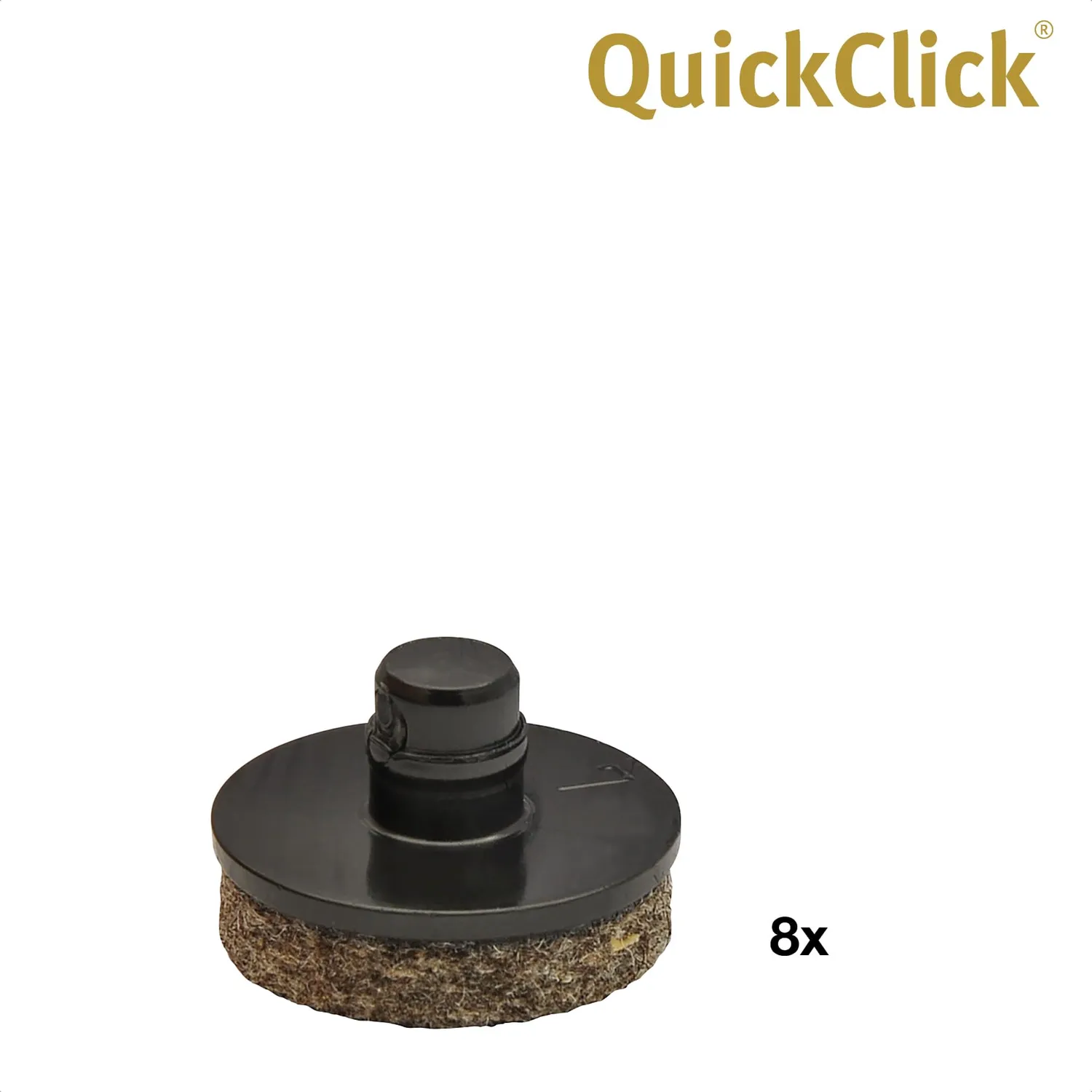 Wagner QuickClick Smart feltrini ricambio Ø15 mm set 8 pezzi