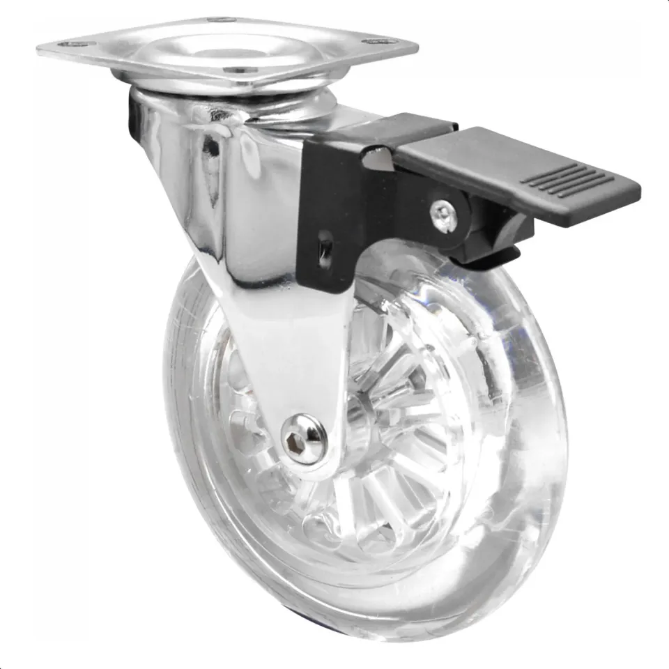 Wagner Skater RO 3088 03308801 rotella Ø 100 mm trasparente 65 kg