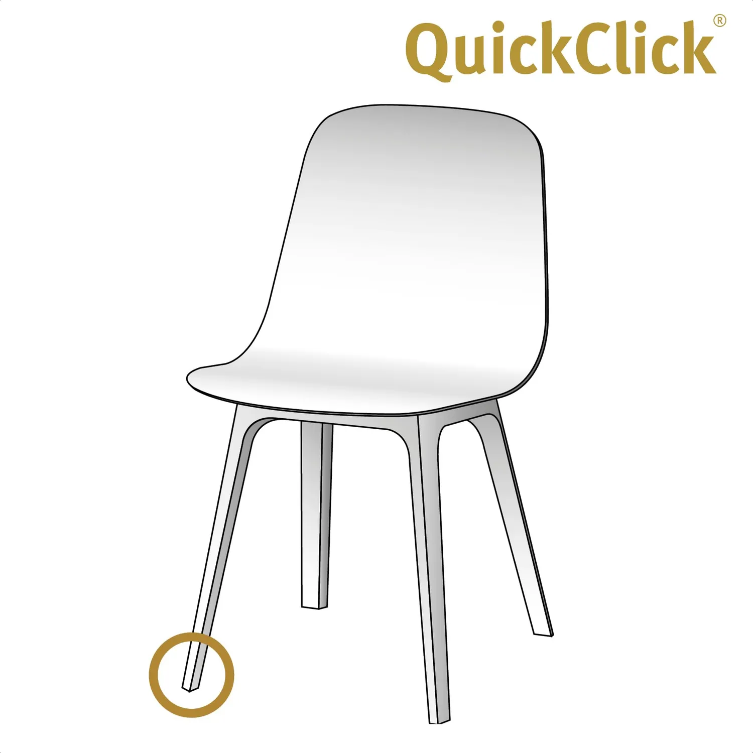 Wagner QuickClick 15784800 feltrini ricambio Ø20 mm 8 pezzi SYNO