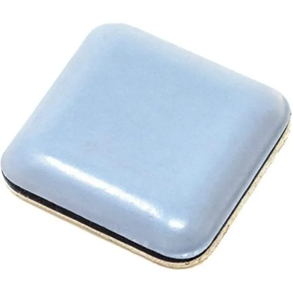 Adsamm Pattini PTFE quadrati 24x24 mm 32 pezzi 5 mm