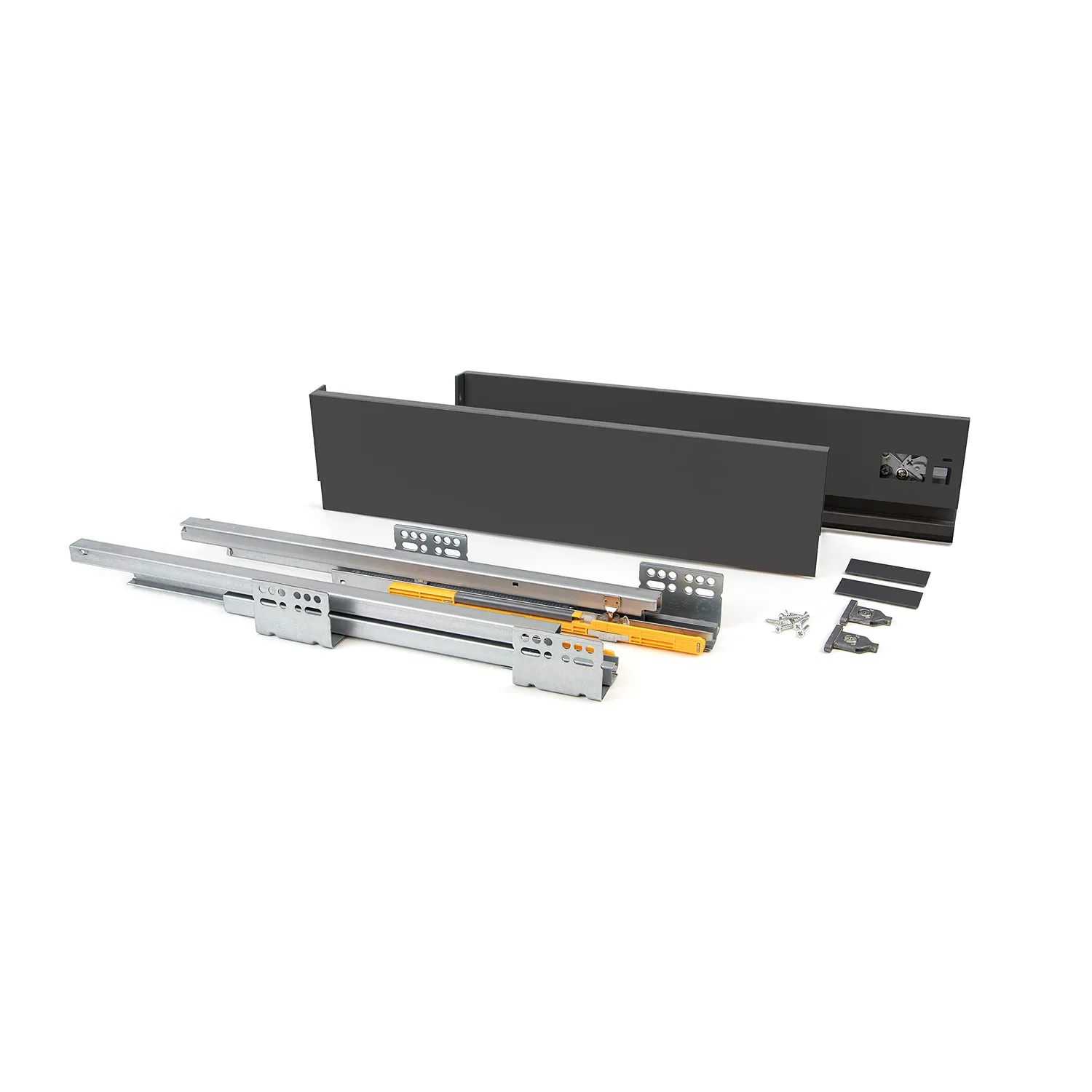 Emuca 138x300 mm kit cassetto bianco estrazione totale soft
