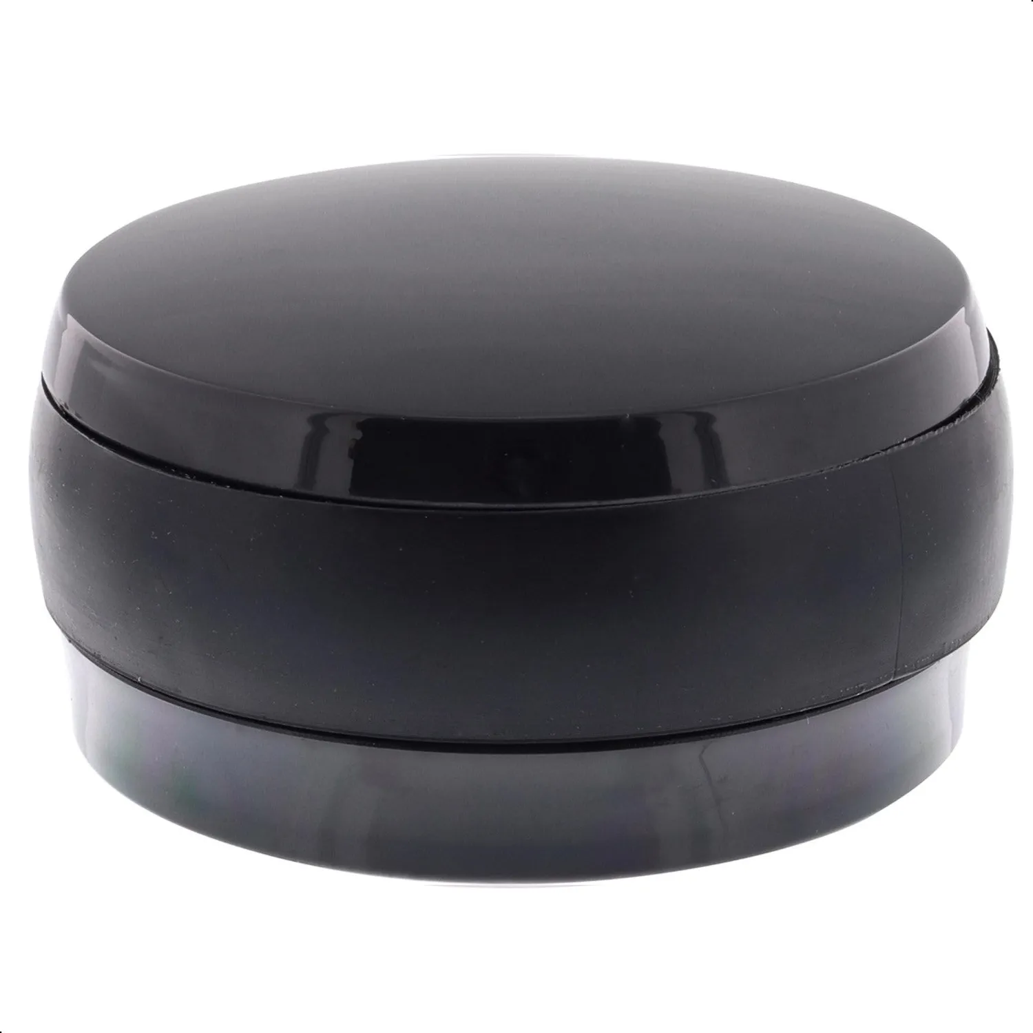 Wagner Black Deluxe fermaporta pavimento Ø40x30mm nero lucido