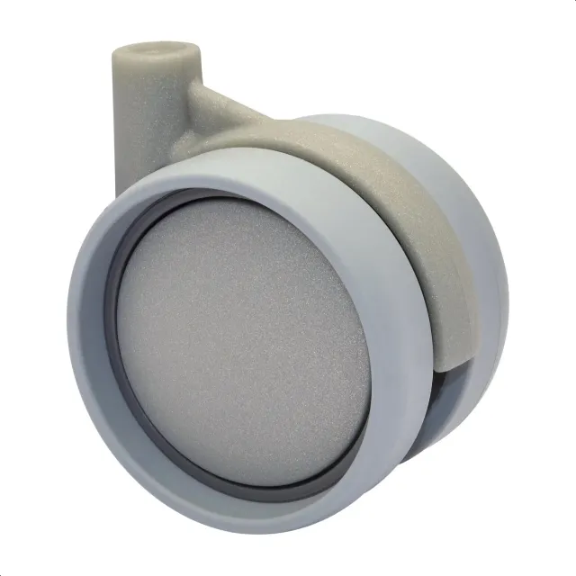 Wagner Design RO 0066 doppia rotella mobili Ø75 mm perno 8 mm