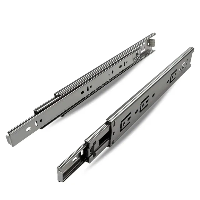 Indaux guide a sfere cassetto 450 mm estrazione totale 50 kg