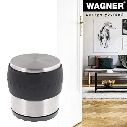 Wagner New Tower 15521201 fermaporta acciaio 70 mm nero