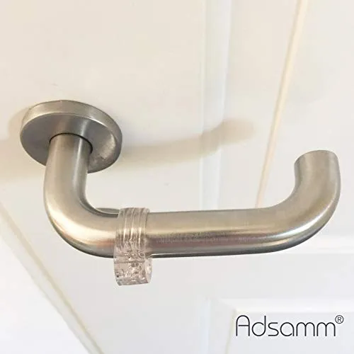 Adsamm paracolpi anello maniglia Ø 16 mm trasparente 1 pezzo PVC