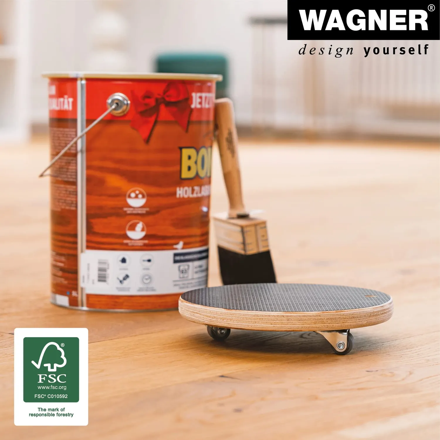 Wagner carrello trasporto rotondo 20 cm 100 kg