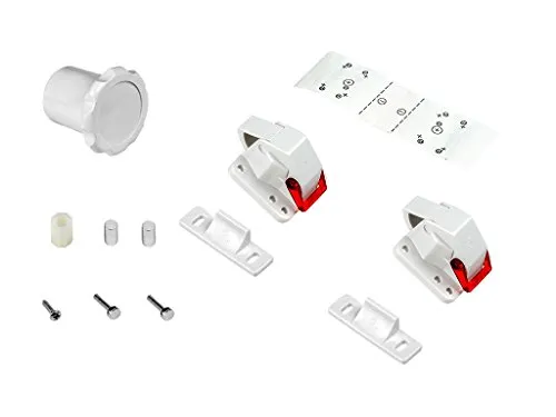 Emuca 8929420 Chiusura Sicurezza Bambini Magnetica 2 Pezzi