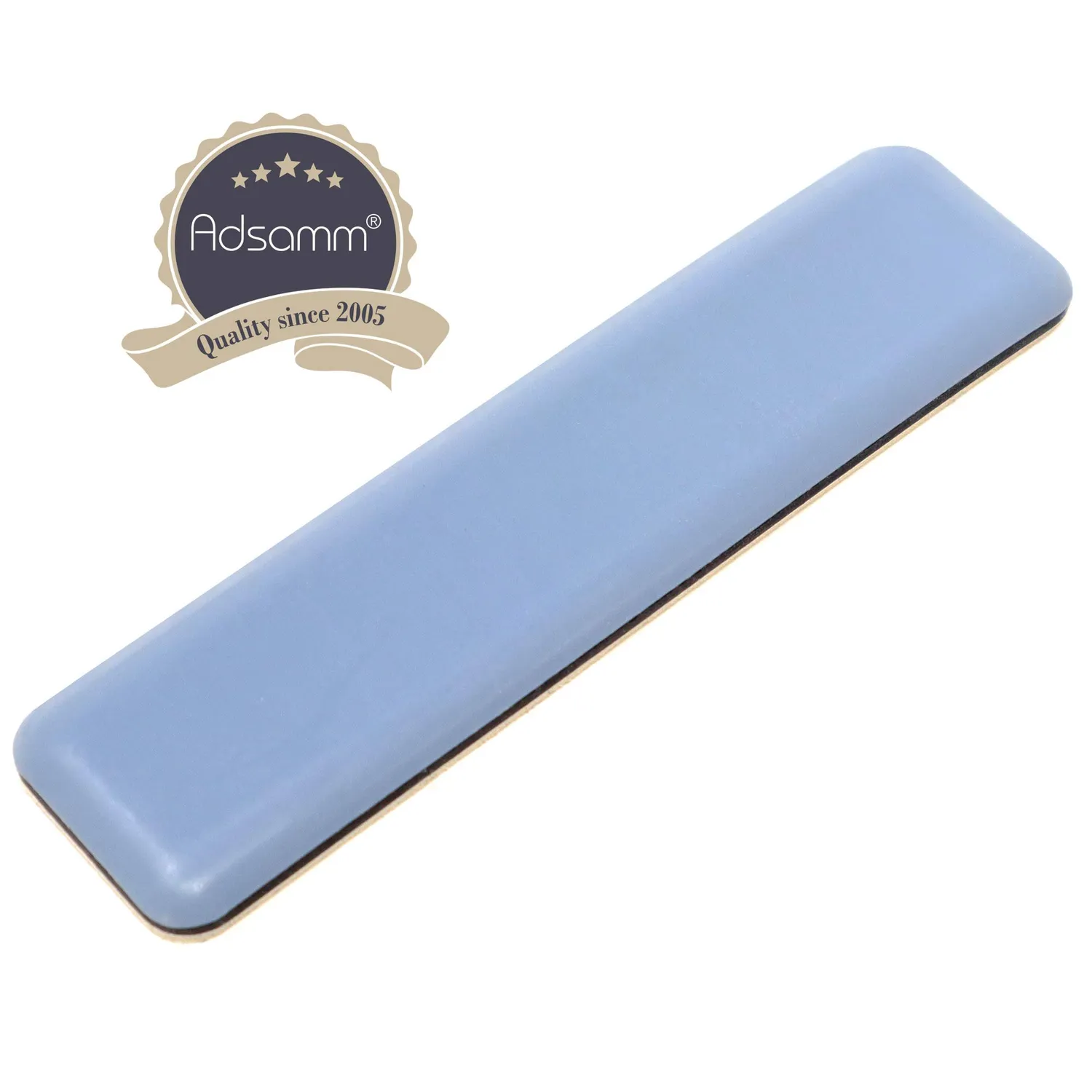 Adsamm PTFE 24x100 mm pattini scorrevoli grigi 4 pezzi