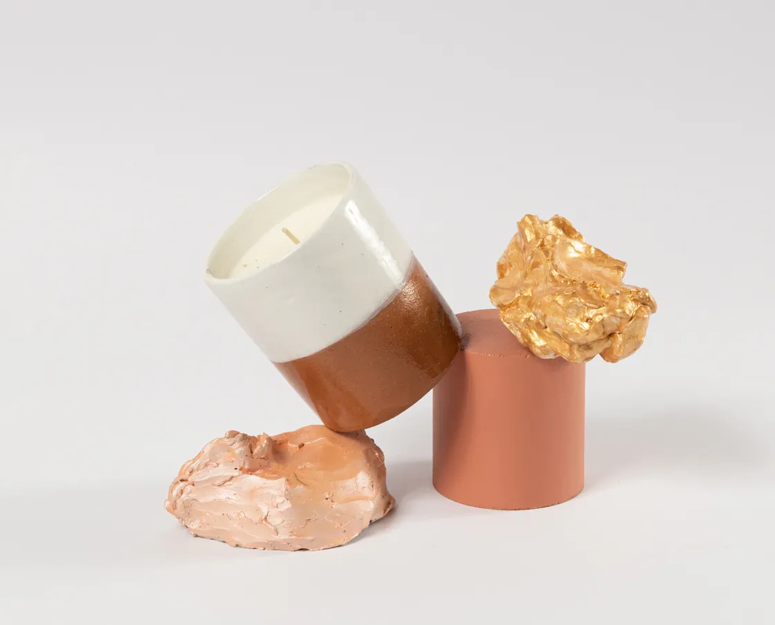 NIVA Design Bicolor candela terracotta al fico