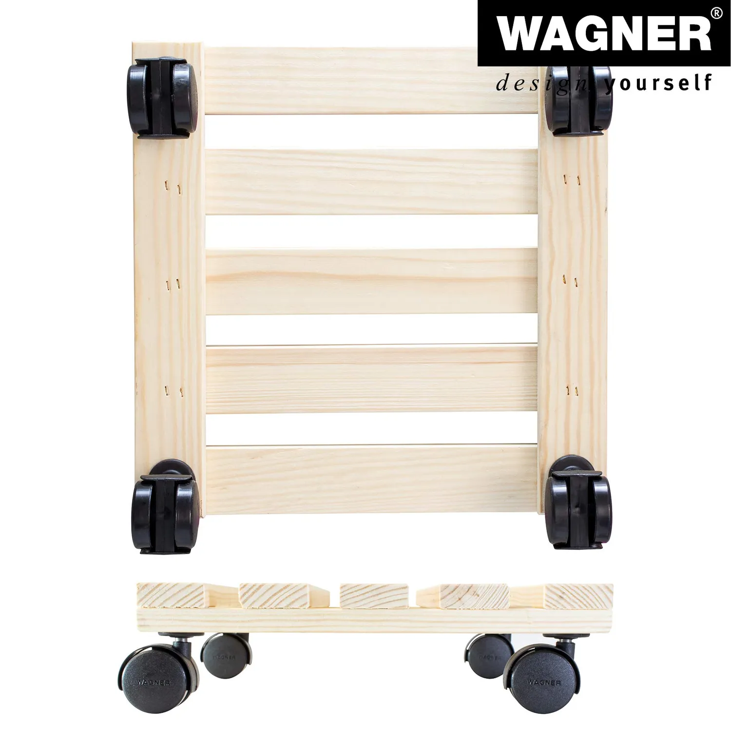 Wagner Paletti 20003701 Carrello Piante 29cm Naturale