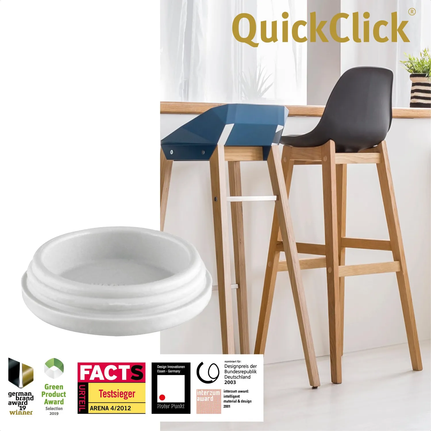 Wagner QuickClick inserti plastica ø25 mm 8 pezzi scorrevoli