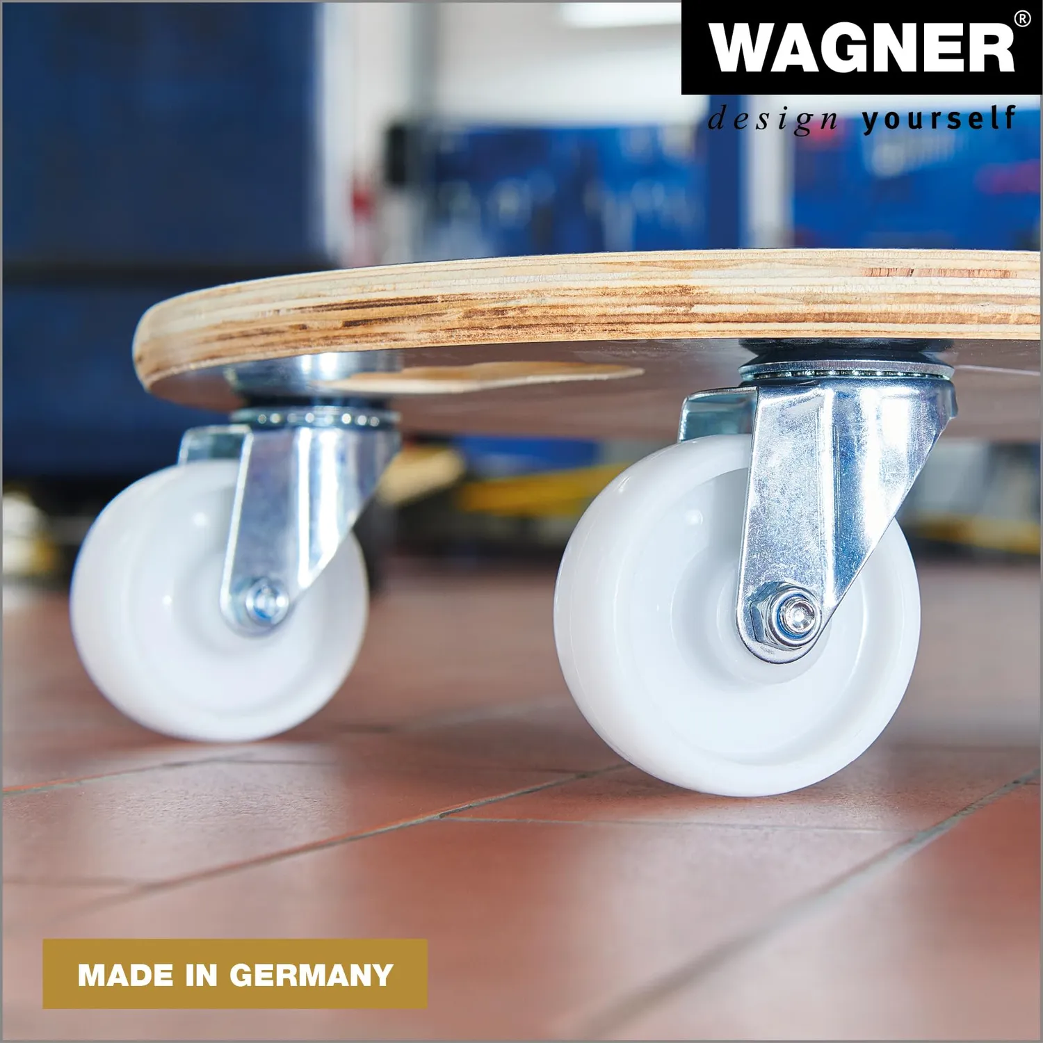 Wagner MM 1108 Carrello trasporto Ø 38 cm 250 kg antiscivolo