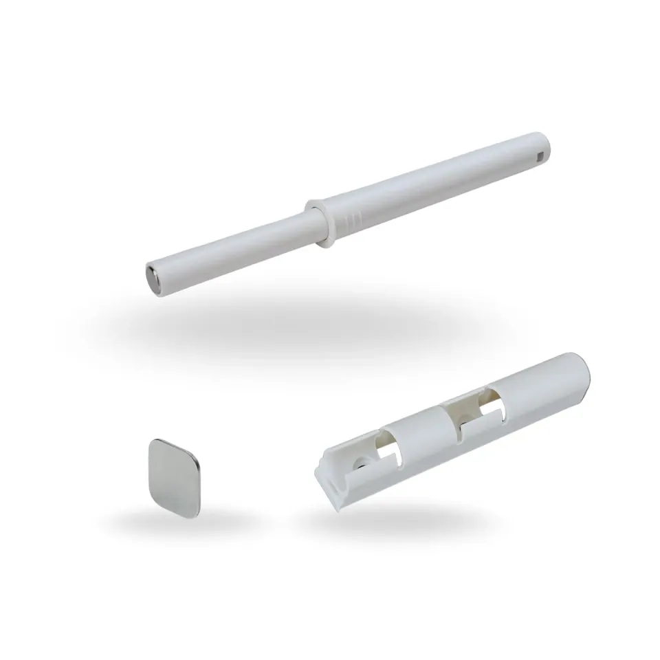 Indaux Impulse pistoncino push to open 55mm grigio chiaro magnete