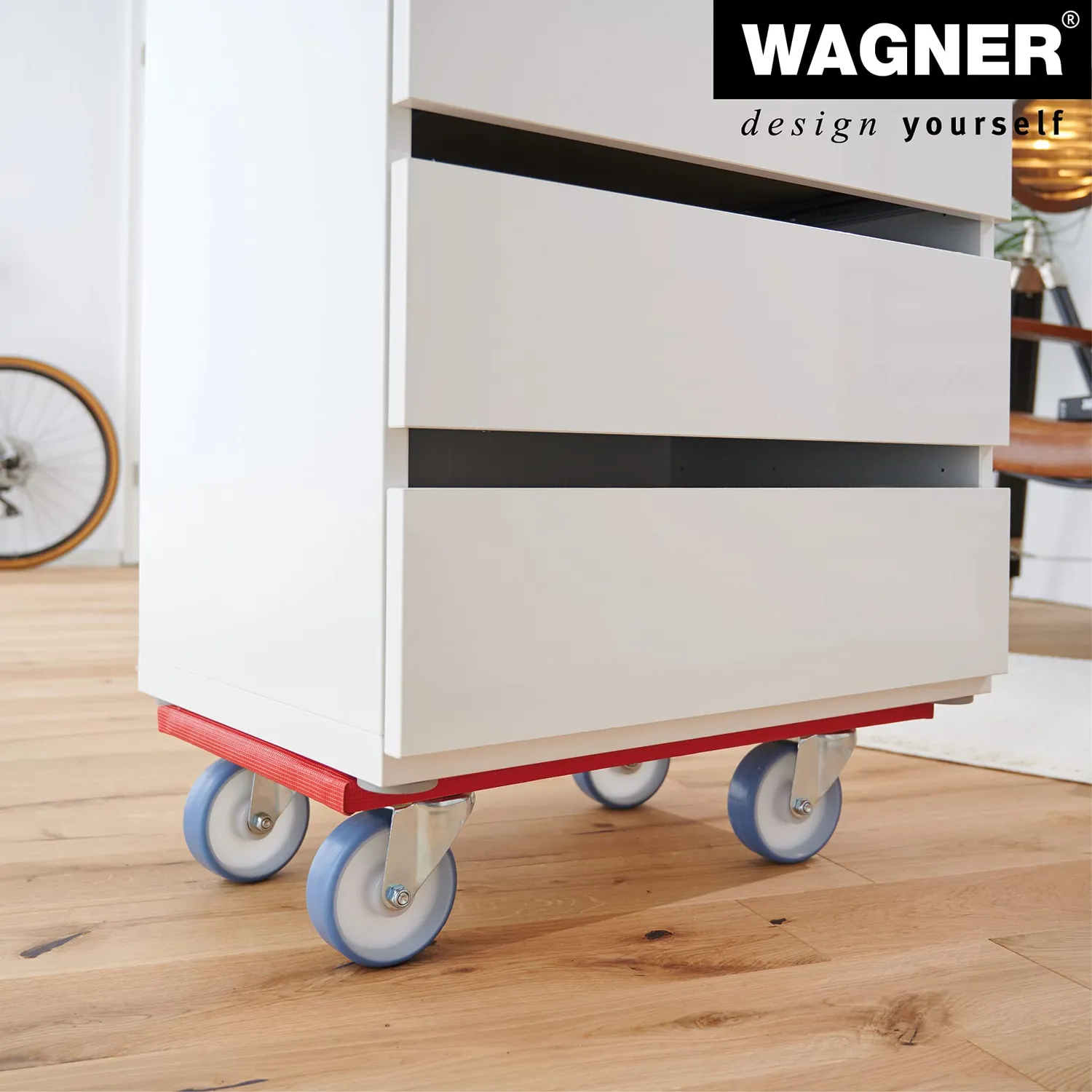 Wagner MM 1396 carrello trasporto 57,5x30 cm portata 400 kg