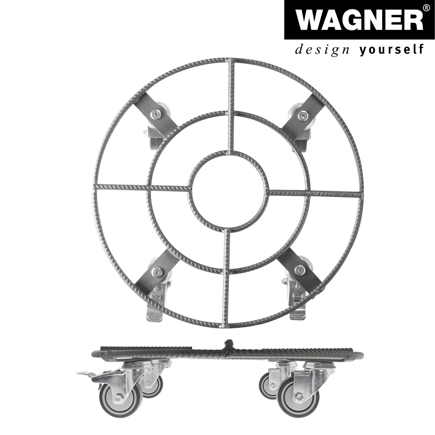 Wagner BautaHL GH 0947 sottovaso acciaio Ø 38 cm 200 kg