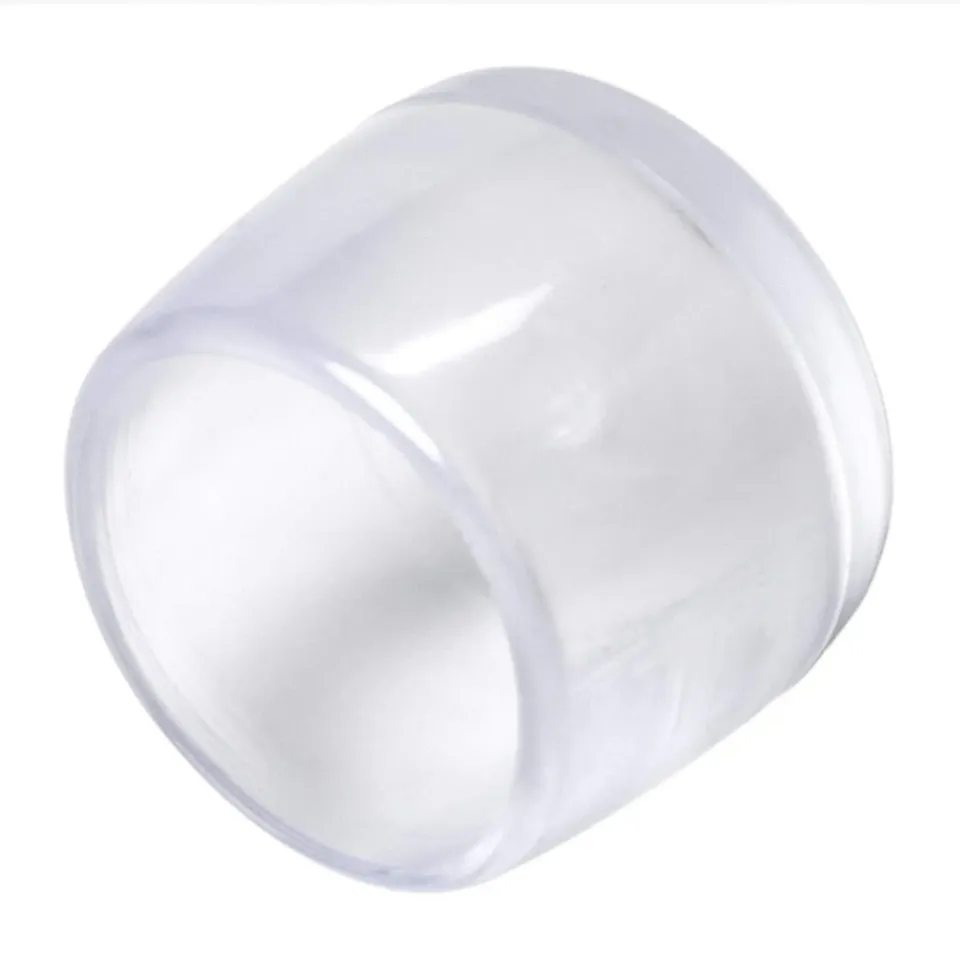 Adsamm Puntali PVC Trasparenti Ø15-16 mm 4 Pezzi