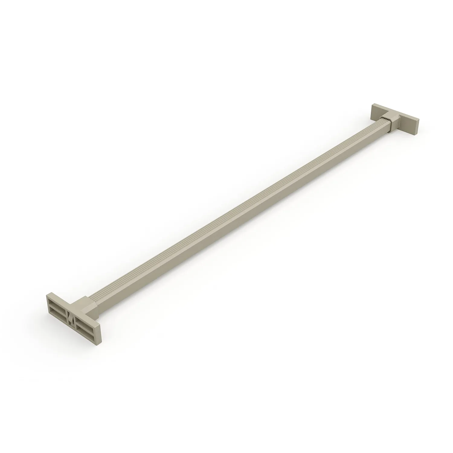 Emuca kit portapantaloni 7 aste M90 grigio pietra soft-close 2 vassoi
