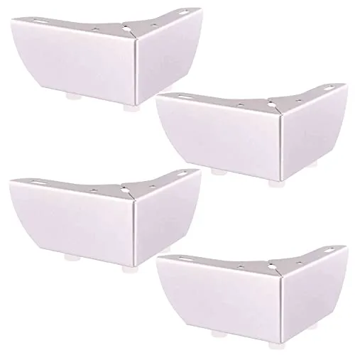 WAGNER SOFA WINGS piedi argento 11x11x6 cm 4 pz