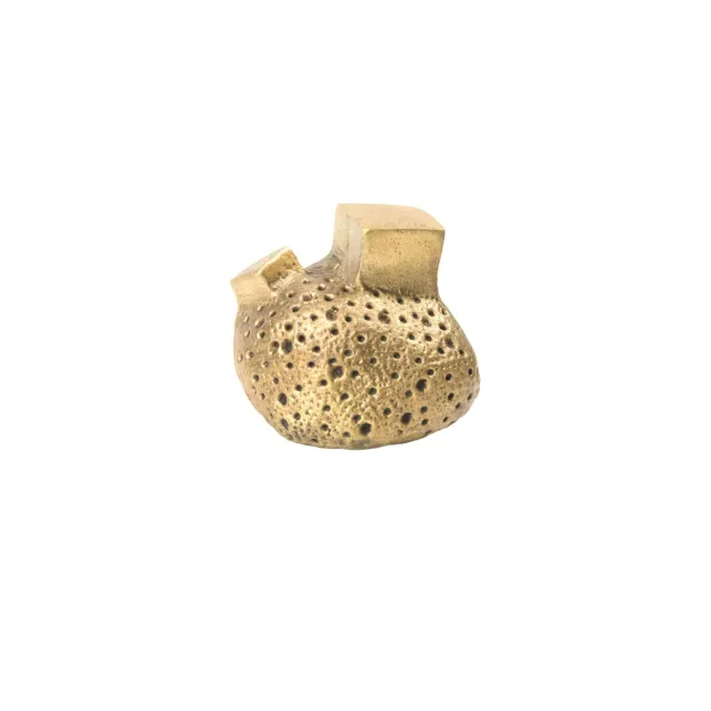 NIVA Design Pietra pomello ottone texture base