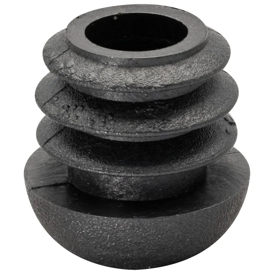 Wagner 15005199 puntali sedia acciaio 16/18 mm neri 4 pezzi