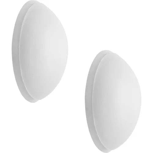 Wagner 15233012 paracolpo parete bianco Ø 30 mm 2 pezzi