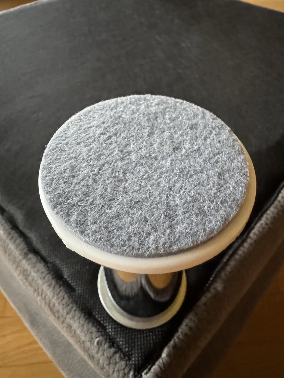 Adsamm Feltrini Adesivi Ø60 mm Grigi Rotondi 24 pz 3,5 mm