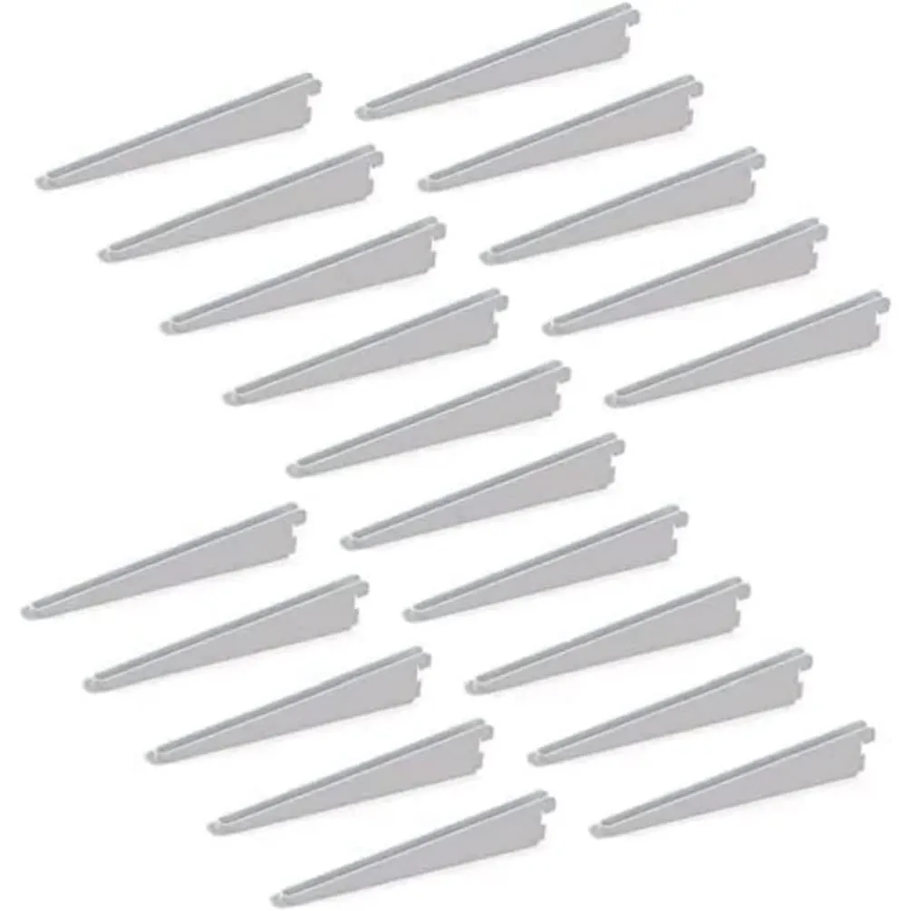 Emuca Jagmet barre guardaroba D27x815mm bianche acciaio 2pz