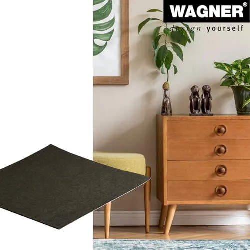 Wagner 15176299 EH 1762 feltro adesivo 200x200 mm marrone ritagliabile