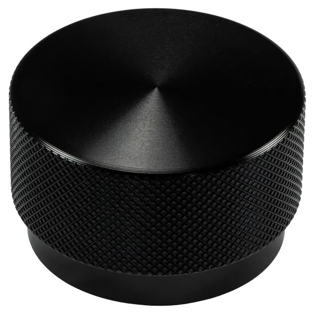 Gedotec Graf Big pomello per mobili nero opaco Ø 50 mm 1 pz