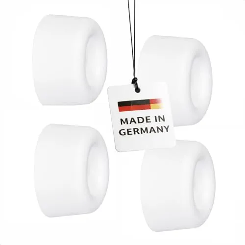 WAGNER VULKANO MINI Ø18x10 fermaporta bianco 4 pezzi gomma