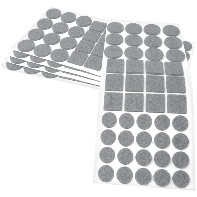 Adsamm feltrini autoadesivi grigi misti 220 pezzi 3,5 mm