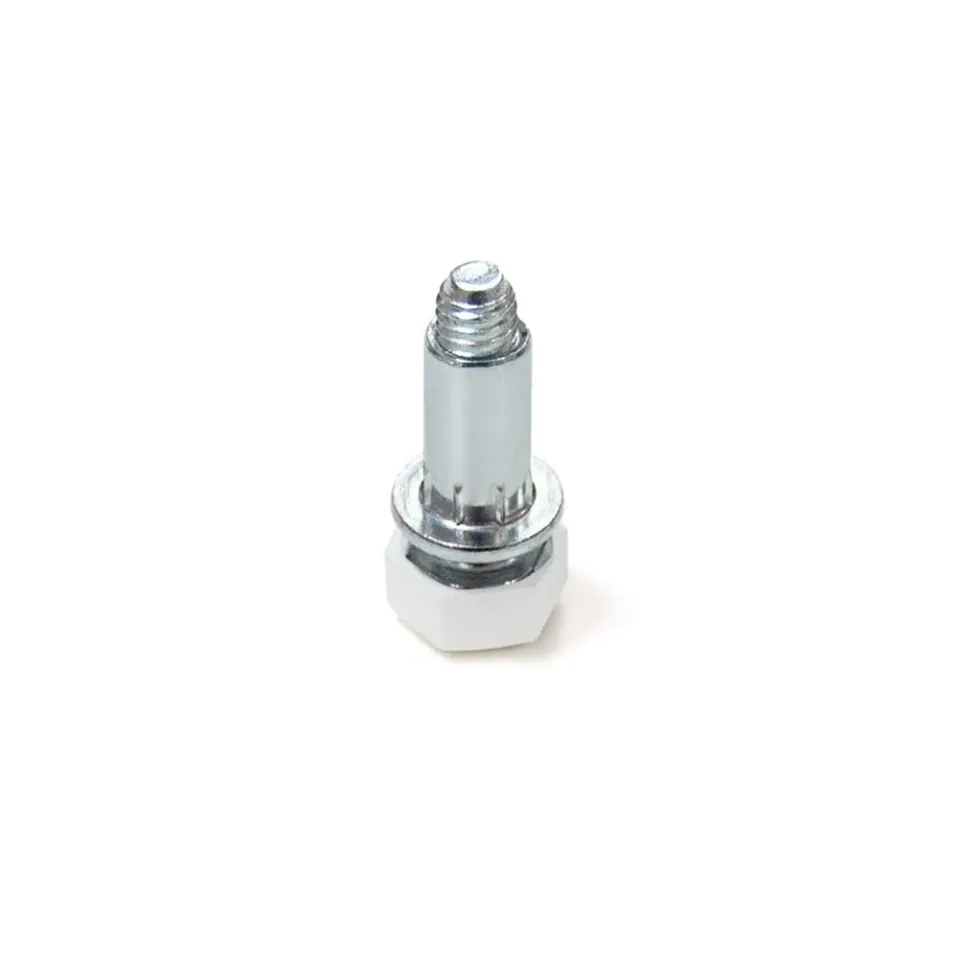 Emuca 2020015 piedino regolabile M6 20 pezzi bianco 18 mm