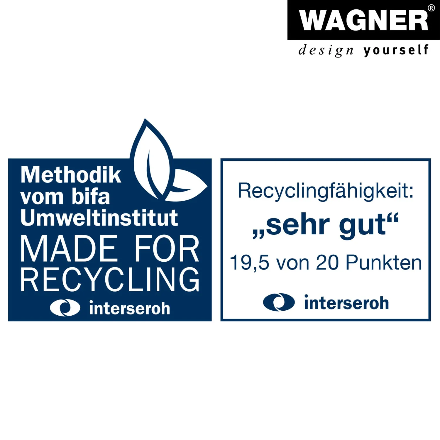 Wagner MM 3057 paraspigoli 4 pezzi rossi