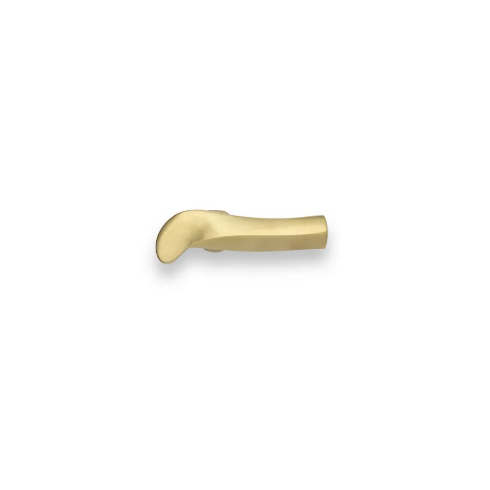 NIVA Design Prisma pomello ottone destro lucido