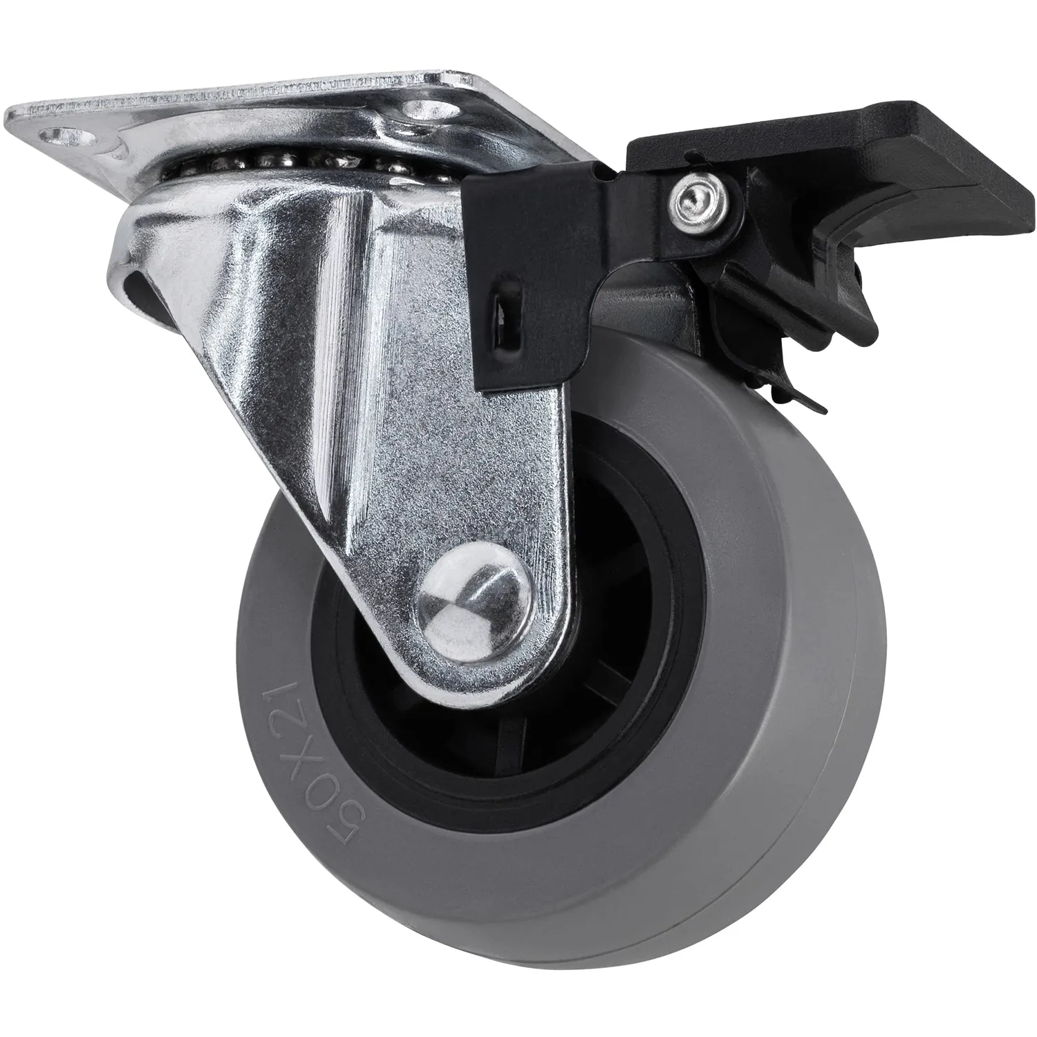 Gedotec rotella mobile con freno 50 mm 1 pezzo