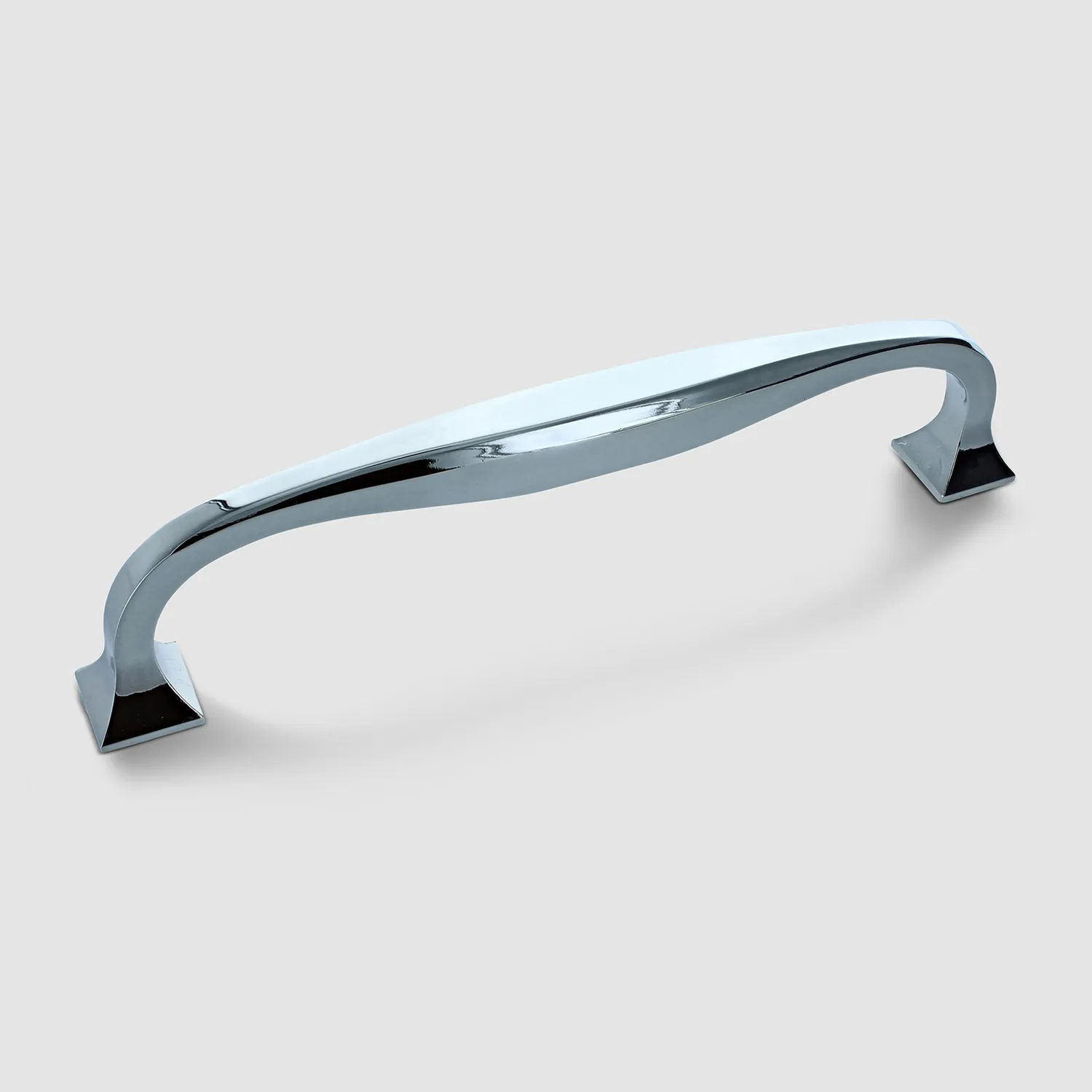 Crofts & Assinder Corbusier maniglia mobili nichel satinato
