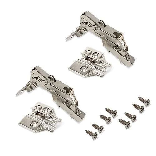 Emuca 1015007 Cerniera Mezzo Collo 165° Soft Set 2 Pezzi