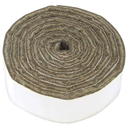 Adsamm rotolo feltro autoadesivo marrone 24x1000 mm spessore