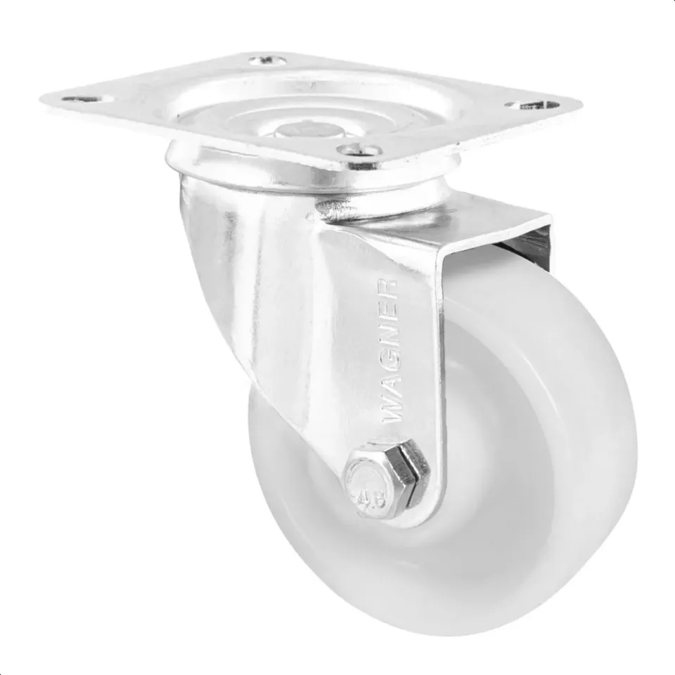 Wagner RO 6580 rotella mobile Ø80 mm bianca 50 kg