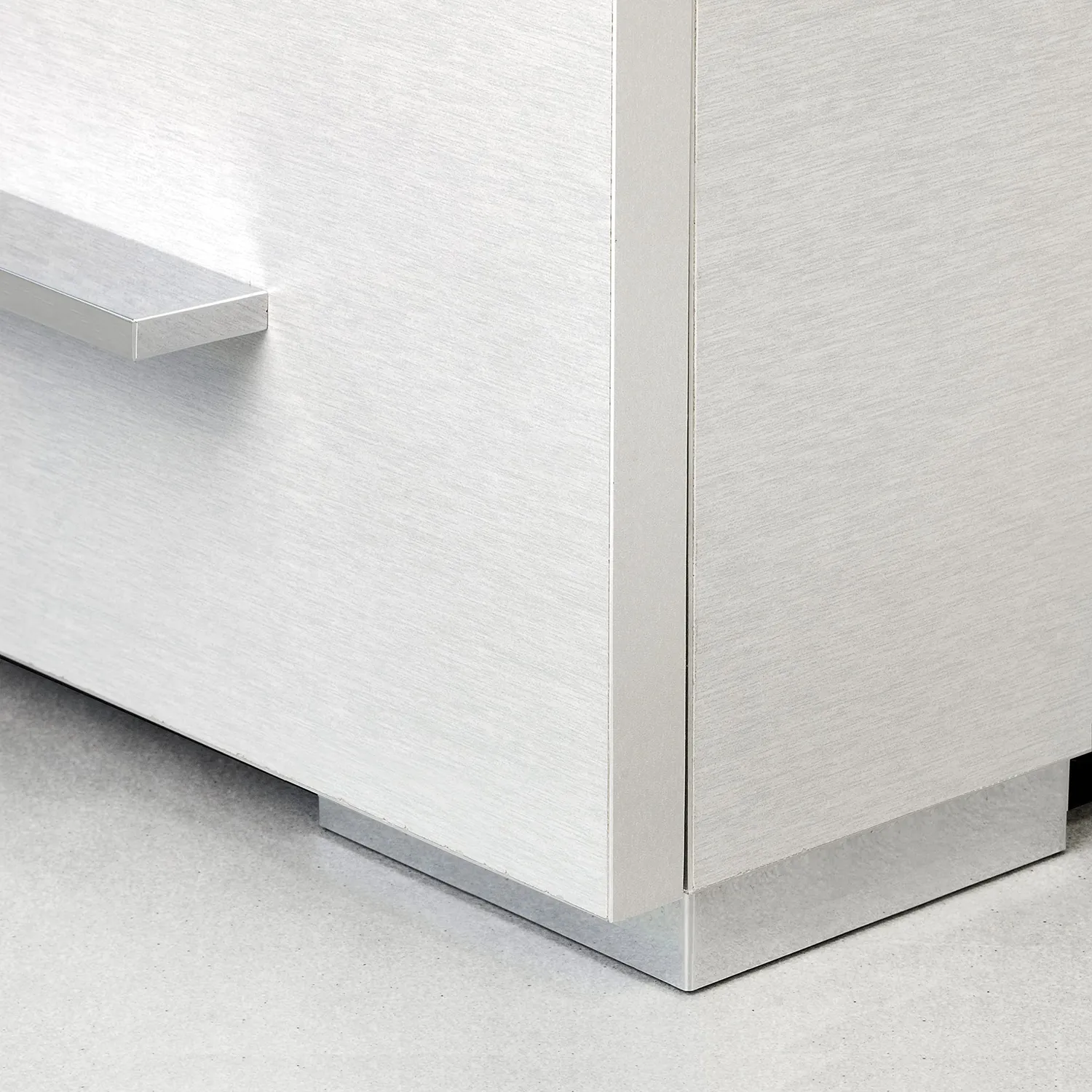 Emuca piedi per mobile grigio H12 mm 4 pezzi plastica