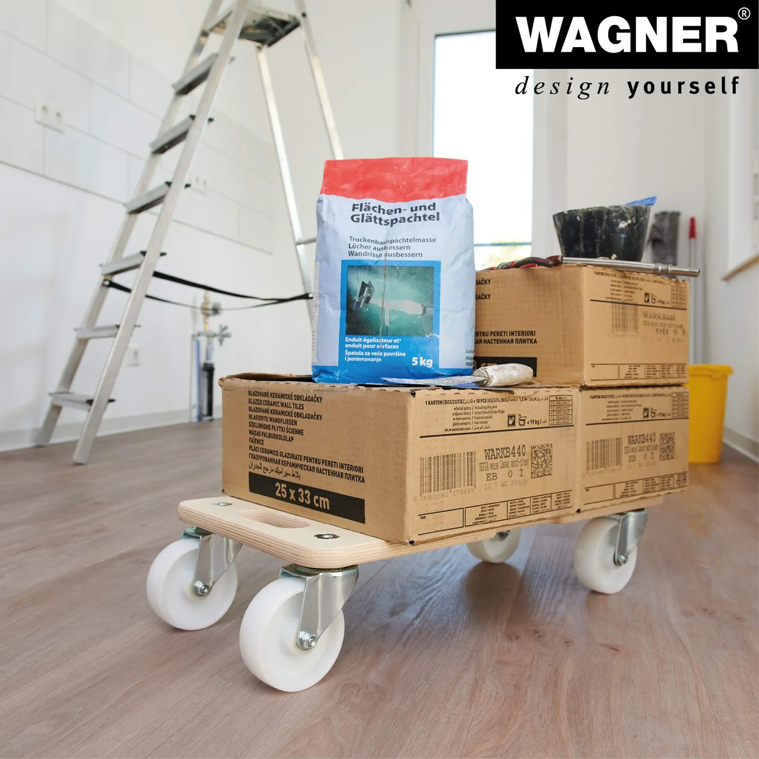 Wagner MM 1326 20132601 carrello trasporto 59x29 cm 400 kg